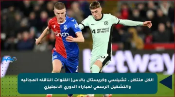 الكل منتظر.. تشيلسي وكريستال بالاس| القنوات الناقلة المجانية والتشكيل الرسمي لمباراة الدوري الإنجليزي